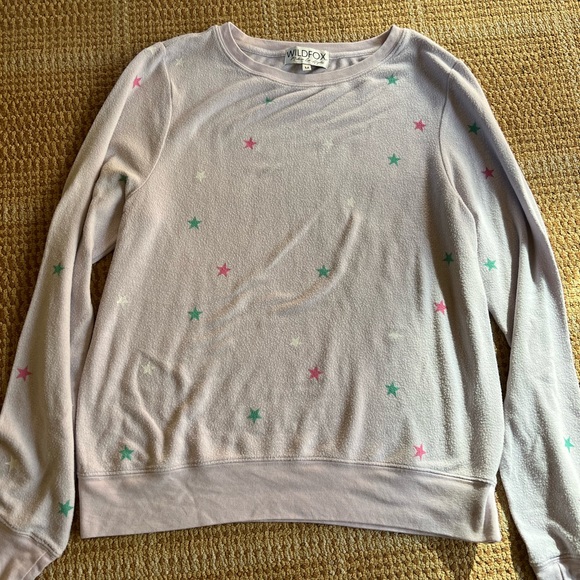 Wildfox Lightweight Sweatshirt with stars!!! - Picture 1 of 6
